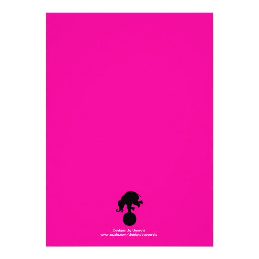 Circus Carnival Invitation