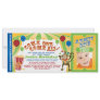 CIRCUS CARNIVAL TICKET INVITES