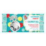 Circus Circus Birthday Invitation Tall