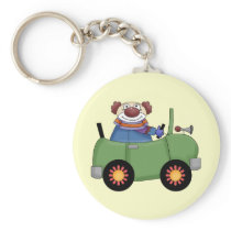 Circus Clown Car Key Chain