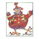 Circus Clown Chicken posters by JanPorterfield Circus Clown Chicken posters