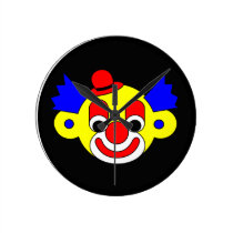 Circus Clown wall clocks