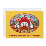 Circus Clown Kilroy Invitations