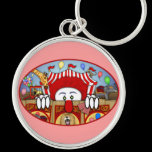 Circus Clown Kilroy Keychain
