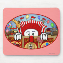 Circus Clown Kilroy Mousepad