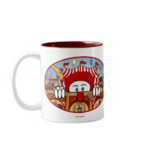 Circus Clown Kilroy Mug by kilroyworld Circus Clown Kilroy Mug