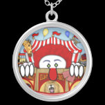 Circus Clown Kilroy Necklace