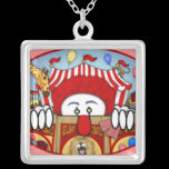 Circus Clown Kilroy Necklace