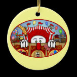 Circus Clown Kilroy Ornament