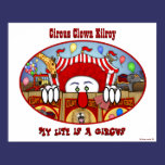 Circus Clown Kilroy Poster posters