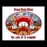 Circus Clown Kilroy Poster