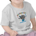 Circus Elephant 1st Birthday t-shirts