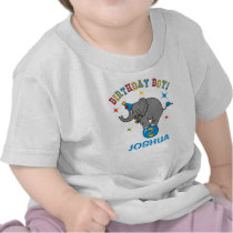 Circus Elephant 2nd Birthday Tee Shirts