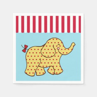 Circus Elephant Napkins