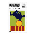 Circus Elephant stamp