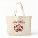 Circus First Birthday Bags