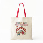 Circus First Birthday Tshirts and Gifts bags