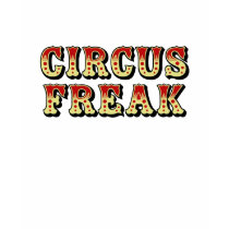Circus Freak tee shirt by teebag Circus Freak tee shirt