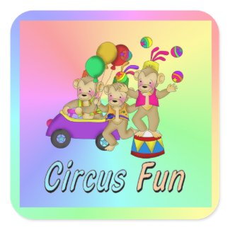 Circus Fun sticker
