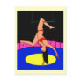 Circus Girl Post Card