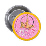 Circus Hoop Aerialist Buttons