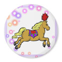 Circus Horse Magnet by kidsworld Circus Horse Magnet