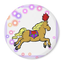 Circus Horse Magnet by kidsworld Circus Horse Magnet