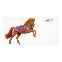 Circus Horse Photo Card photo cards by twopurringcats Circus Horse Photo Card photo cards
