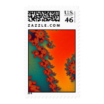 Circus Lines Postage Stamp
