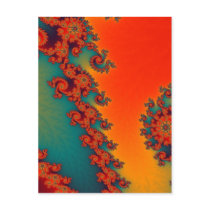 Circus Lines Postcard by JamesOakley Circus Lines Postcard
