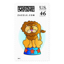 Circus Lion postage
