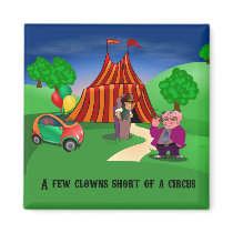 Circus Magnet by ChiaPetRescue Circus Magnet