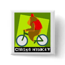 circus monkey buttons