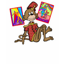Circus Monkey T-shirts by halloween_tshirts Circus Monkey T-shirts