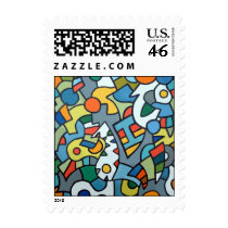Circus Painting Stamp