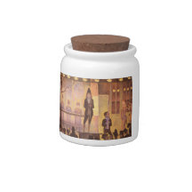 Circus parade by Georges Seurat Candy Dishes
