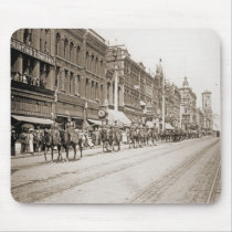 Circus Parade in Tacoma WA circa 1900 Mouse Pad