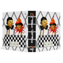 Circus Puppets Avery Binder by kids_tshirts Circus Puppets Avery Binder