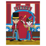 Circus Ringmaster and Clown Flyer
