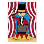Circus Ringmaster Card