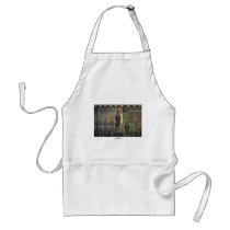Circus Sideshow by Georges Seurat 1887 aprons by Ladiebug Circus Sideshow by Georges Seurat 1887 aprons