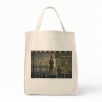 Circus Sideshow by Georges Seurat 1887 Bag
