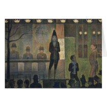 Circus Sideshow by Georges Seurat 1887 Cards