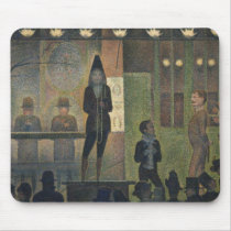 Circus Sideshow by Georges Seurat 1887 Mouse Pad