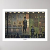 Circus Sideshow by Georges Seurat Print