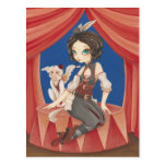 Circus- Steampunk Post Card