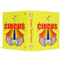 Circus Tent Avery Binder by kids_tshirts Circus Tent Avery Binder