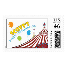 Circus Tent Communion Stamp