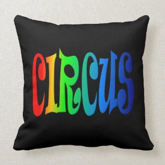 circus throw pillows