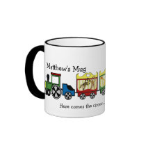 Circus Train mugs